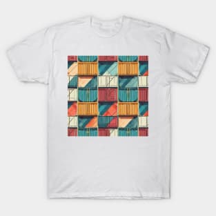 Cargo containers pattern T-Shirt